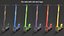 Sharing Electric Scooter High and Low Poly PBR