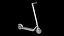 Sharing Electric Scooter High and Low Poly PBR