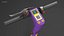 Sharing Electric Scooter High and Low Poly PBR