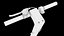 Sharing Electric Scooter High and Low Poly PBR