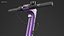 Sharing Electric Scooter High and Low Poly PBR
