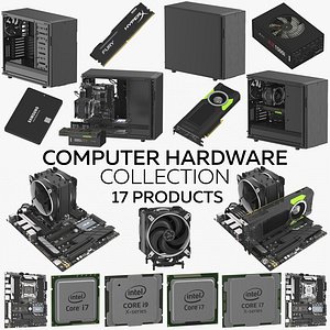 Download Free & Premium Hardware Computer 3D Models | TurboSquid