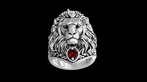 Lion ring model