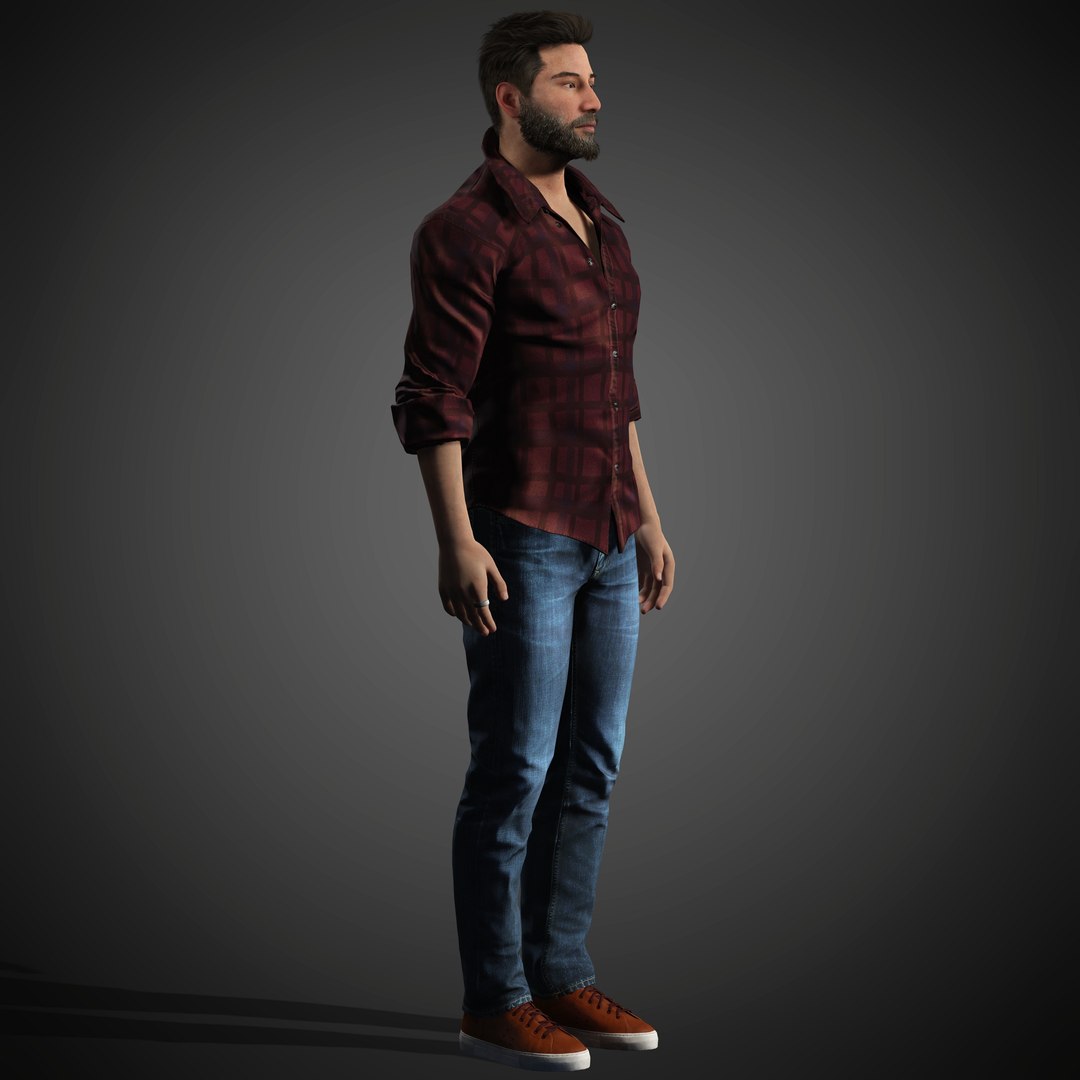 Keanu Reeves Character 3D Model - TurboSquid 2408972