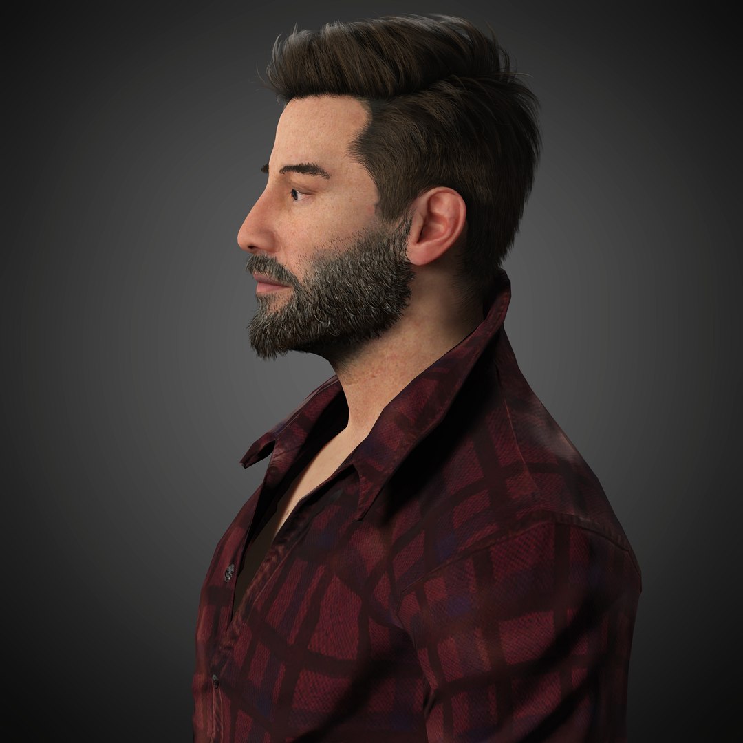 Keanu Reeves Character 3D Model - TurboSquid 2408972