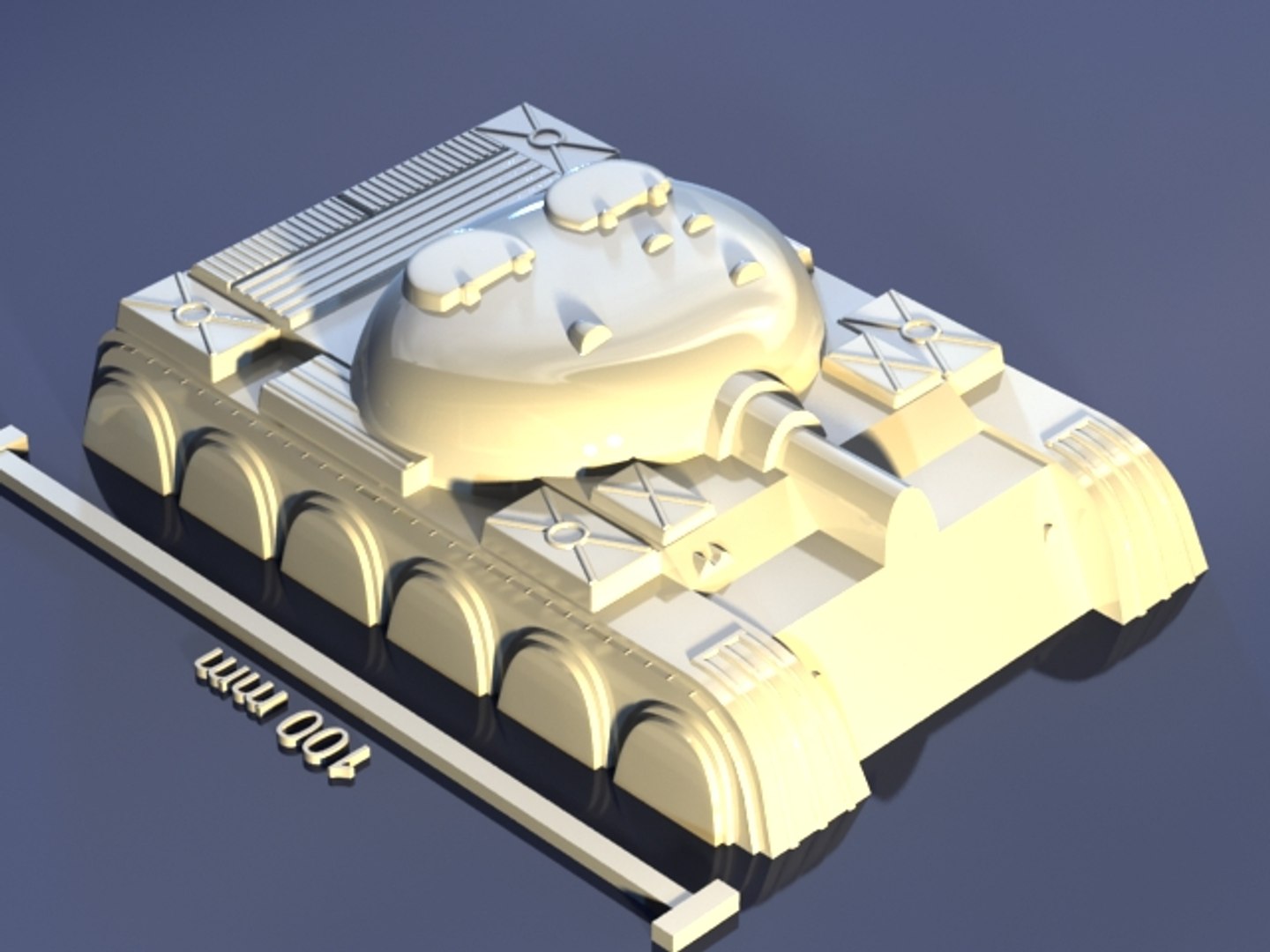 3d Tank Mold Hand Model