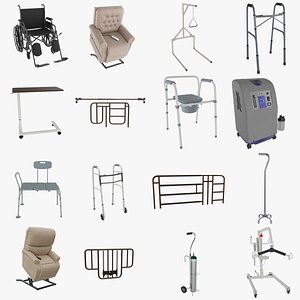 Medical Equipment Collection 3D