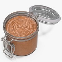 Peanut Butter in a Glass Jar