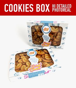 cookies 3d c4d