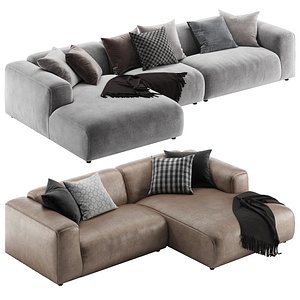 Rolf benz Freistil 187 L sofa 2017 model