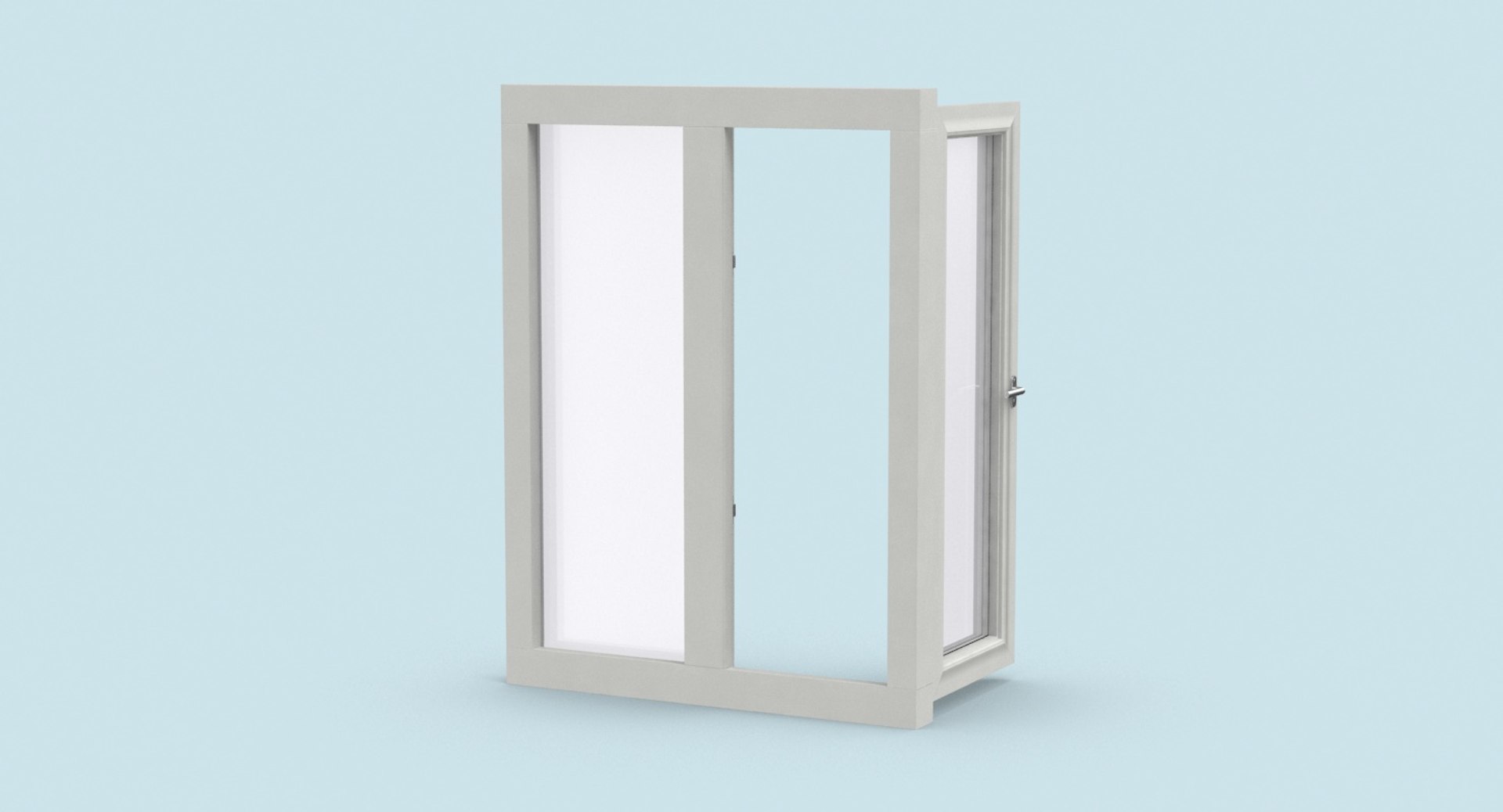 Standard-windows---window-1-open 3D - TurboSquid 1246412