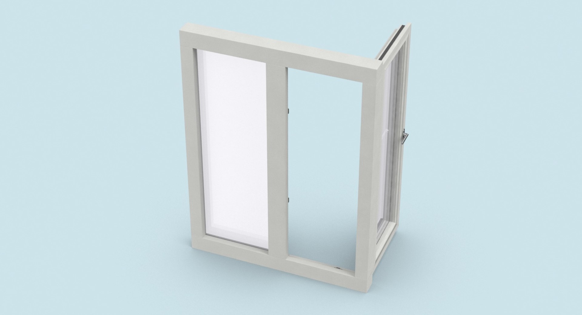 Standard-windows---window-1-open 3D - TurboSquid 1246412