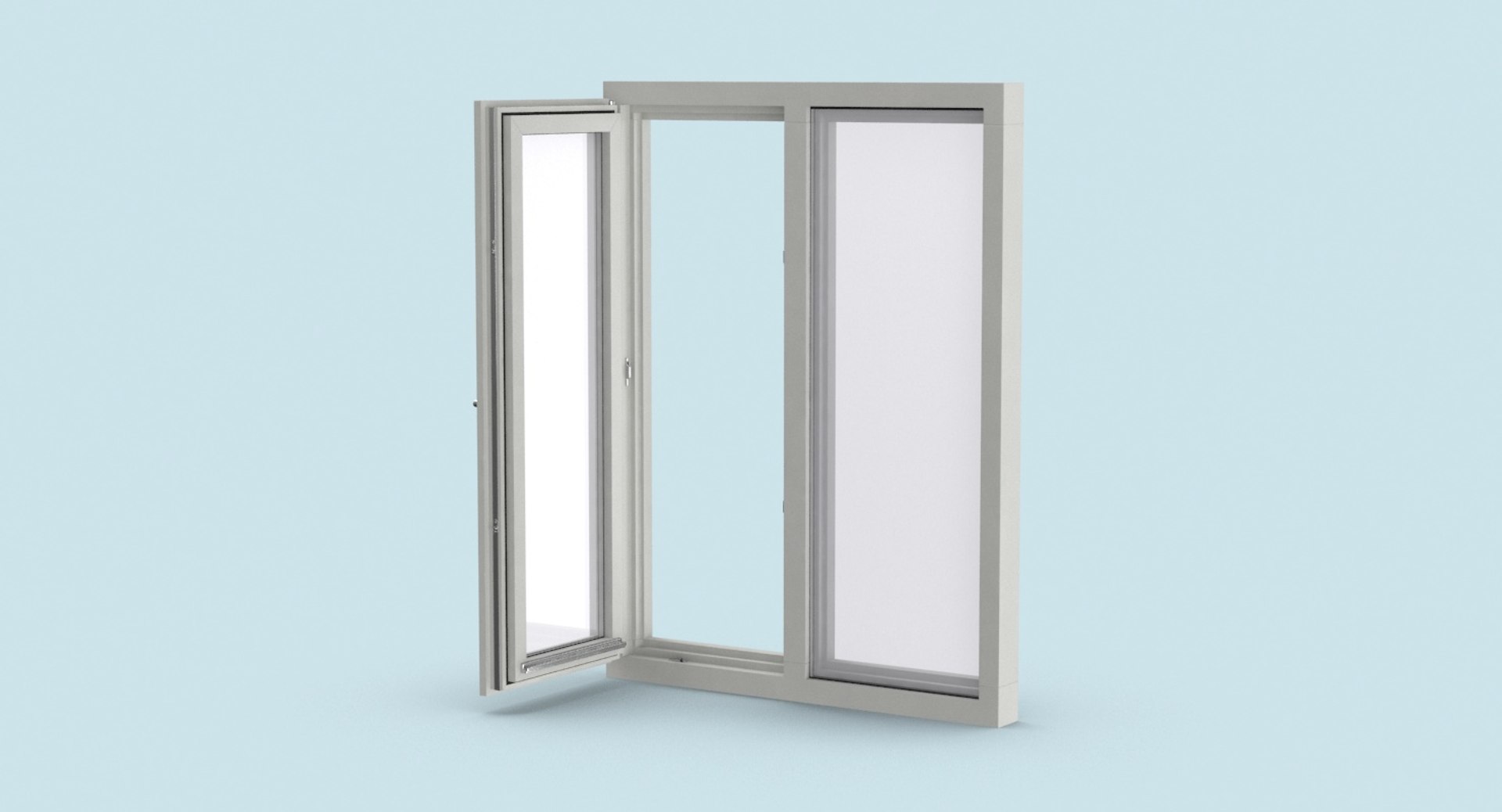 Standard-windows---window-1-open 3D - TurboSquid 1246412