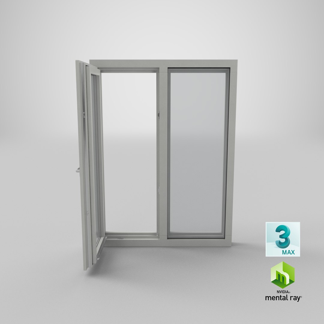 Standard-windows---window-1-open 3D - TurboSquid 1246412