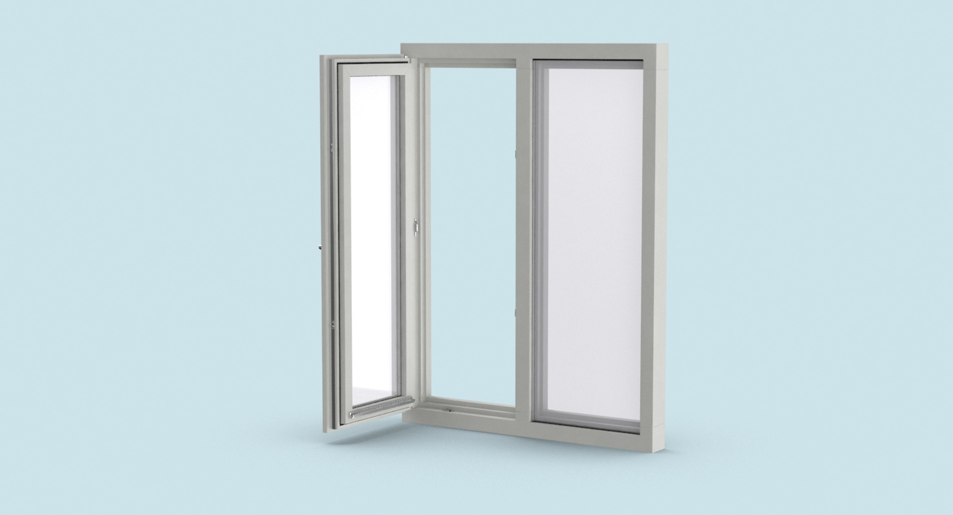 Standard-windows---window-1-open 3D - TurboSquid 1246412