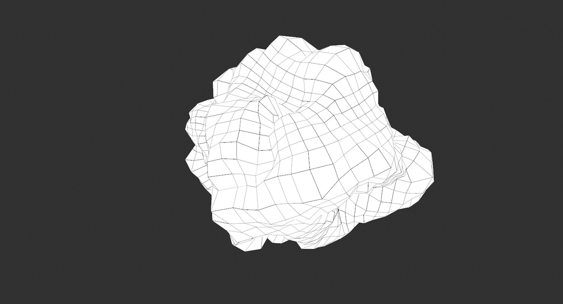 3D rocky asteroid 2 https://p.turbosquid.com/ts-thumb/wq/vyEWZc/7t8kvuIq/wire2/jpg/1557322113/1920x1080/fit_q87/197392661d6942b744c767a847ea0566f0522dfc/wire2.jpg