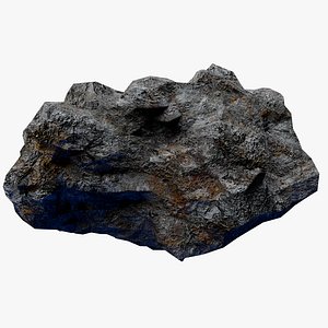 3D rocky asteroid 2