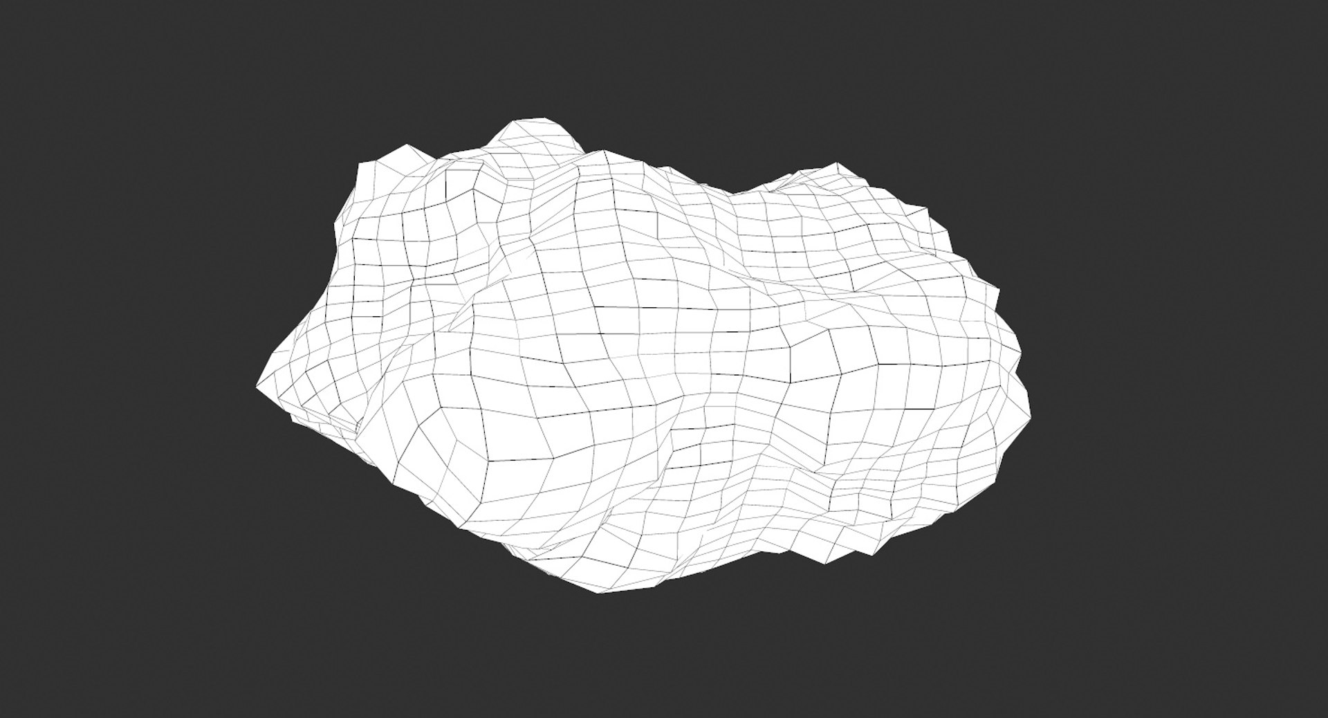 3D rocky asteroid 2 https://p.turbosquid.com/ts-thumb/wq/vyEWZc/SqanqPK8/wire3/jpg/1557322113/1920x1080/fit_q87/de74f05328206d09b57db16bc9f6fd2c536e32da/wire3.jpg