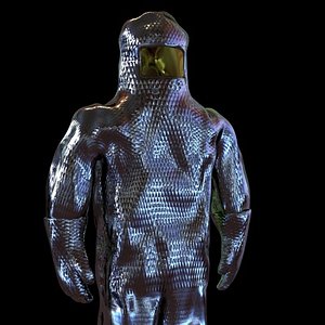 hazmat suit 3d model