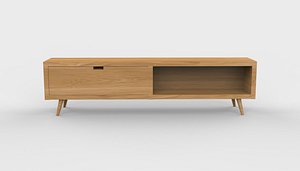 cabinet tv stand 04 3D model 3D model