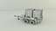 spraying trailer model