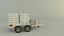 spraying trailer model