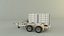 spraying trailer model
