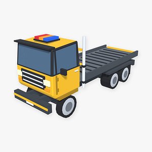 Cartoon Tow Truck