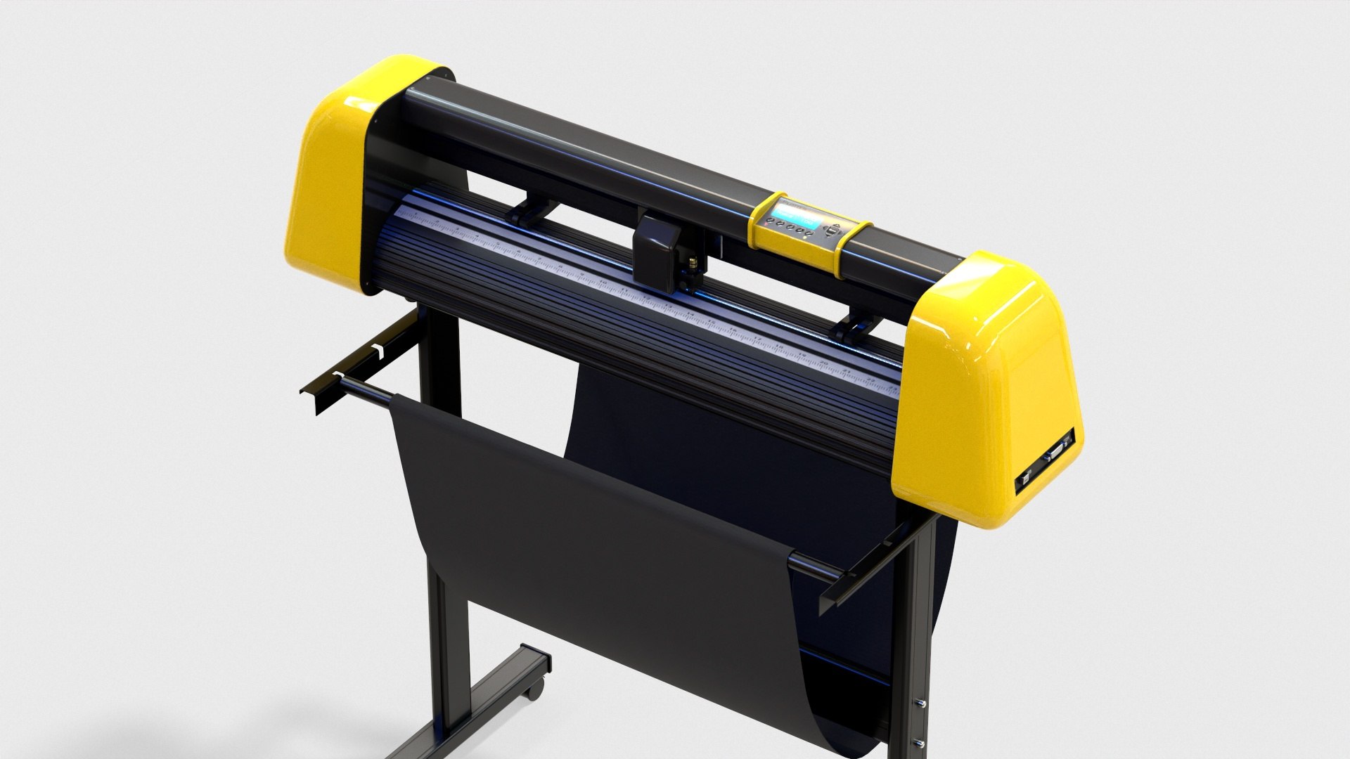 Plotter With Stand Model - TurboSquid 2097081
