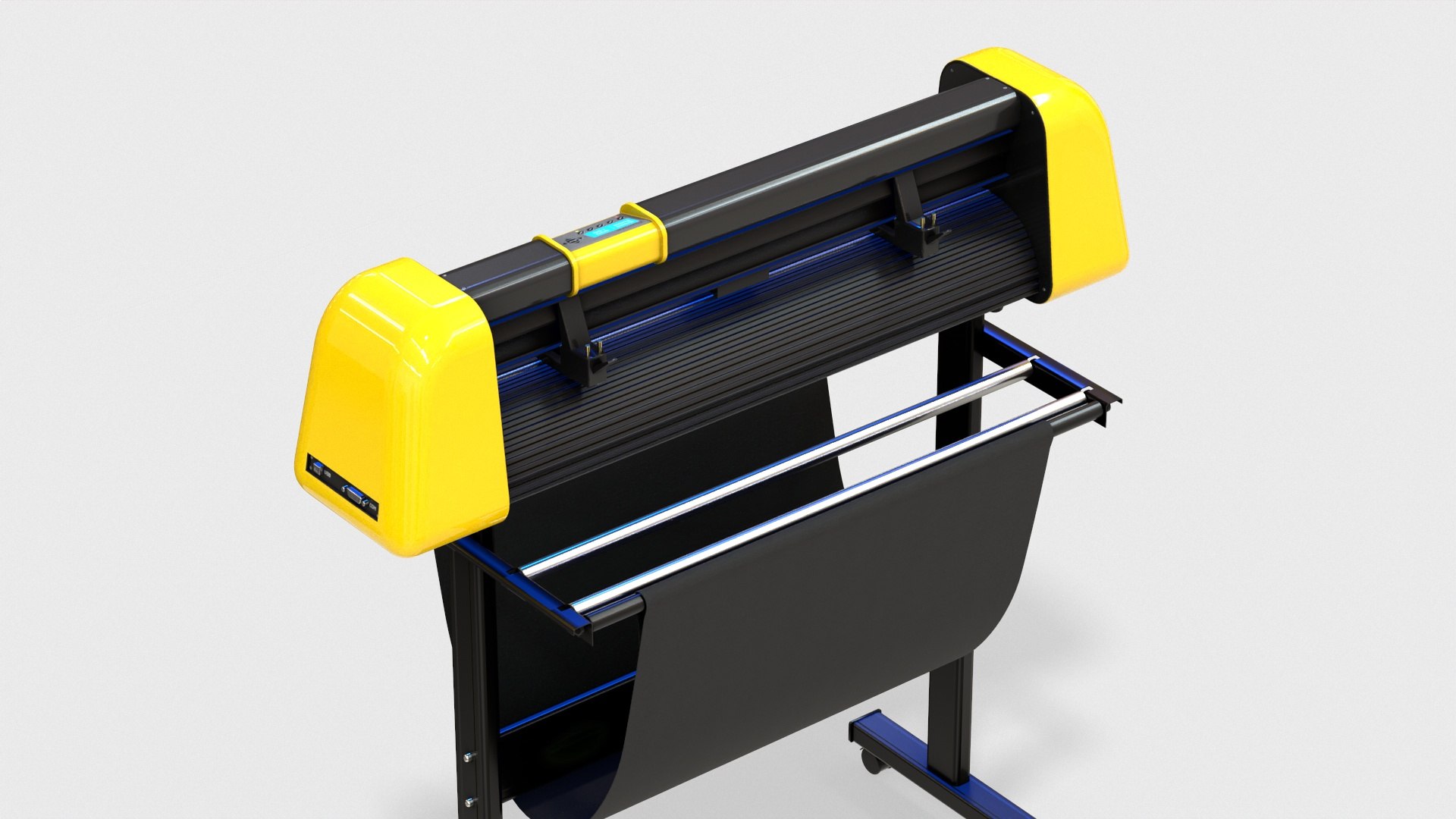 Plotter With Stand Model - TurboSquid 2097081