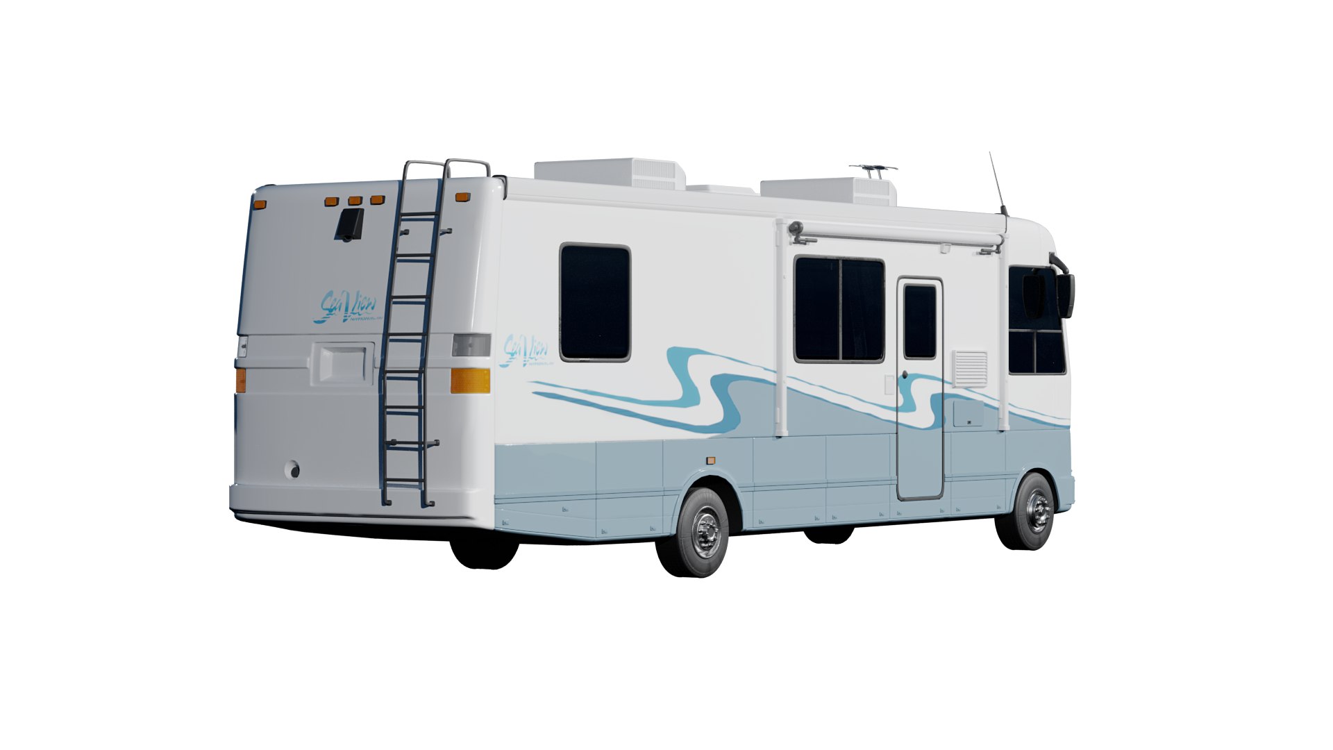 3D Model 2001 National RV Sea View 8311 - TurboSquid 2297055