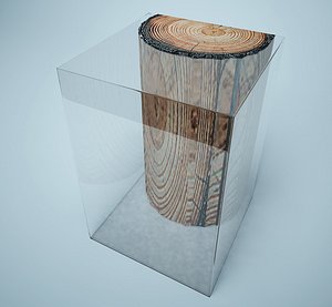 3D model art display