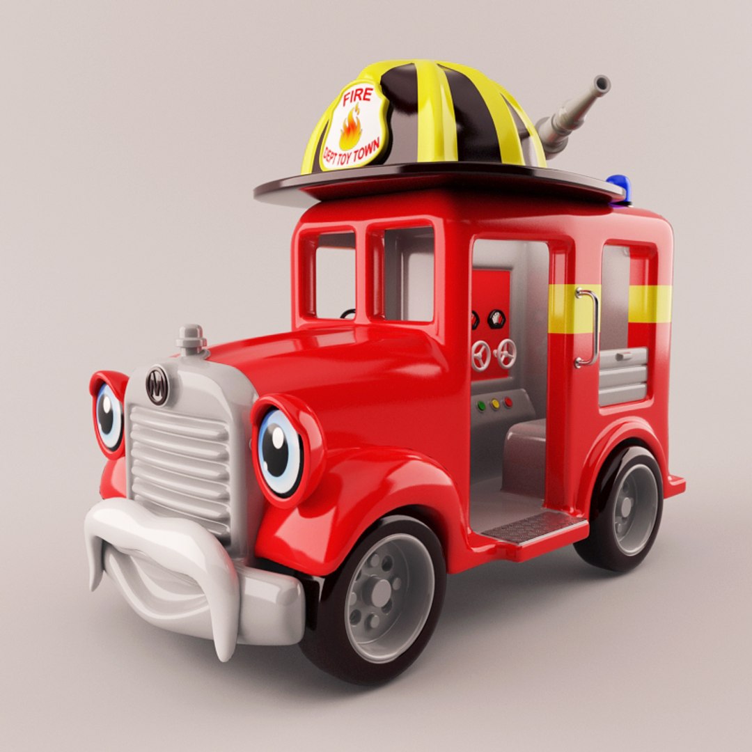 Fire truck cheap kiddie ride