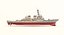 USS Russel LOD 1