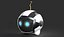 Personaggio dei cartoni animati robot a sfera
