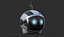 Personaggio dei cartoni animati robot a sfera