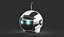 Personaggio dei cartoni animati robot a sfera