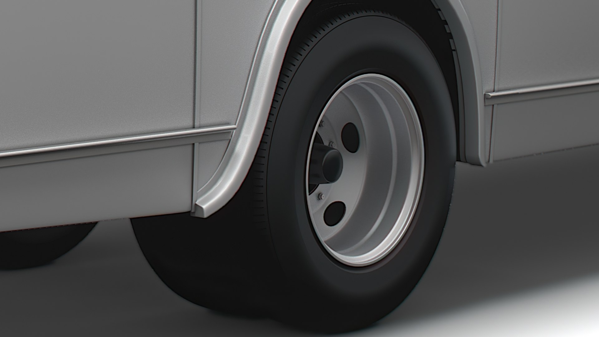 Generic Old Bus Wheel 3D - TurboSquid 2009506