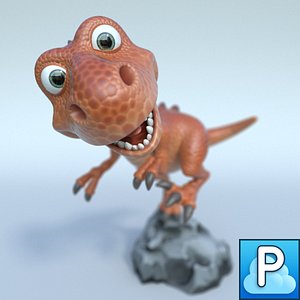 Cartoon t-rex