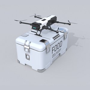 Food Delivery Drone quad copter