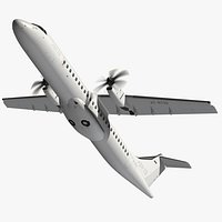 ATR 72 White Livery