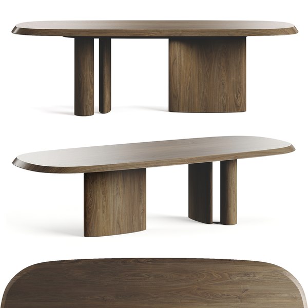 modelo 3d Bonaldo Padiglioni 2023 Dining Tables TurboSquid 2051869