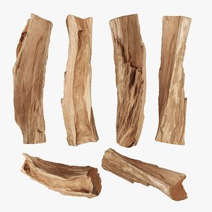 PSWooden014 scanned Wood chips 3D model