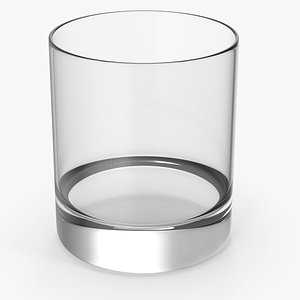 GLASSWARE---Square Cocktail Glasses 3D Model Collection