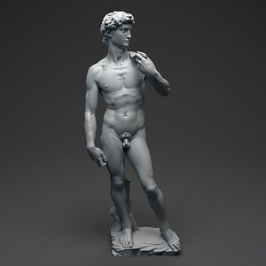 David Statue 3d scan