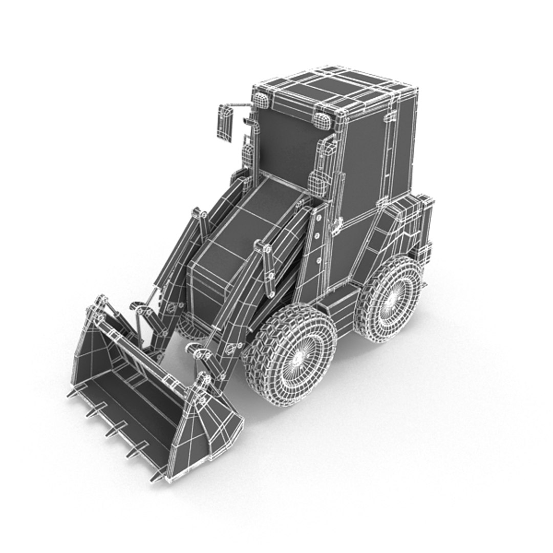 3D Wheel Loader Model - TurboSquid 1344163