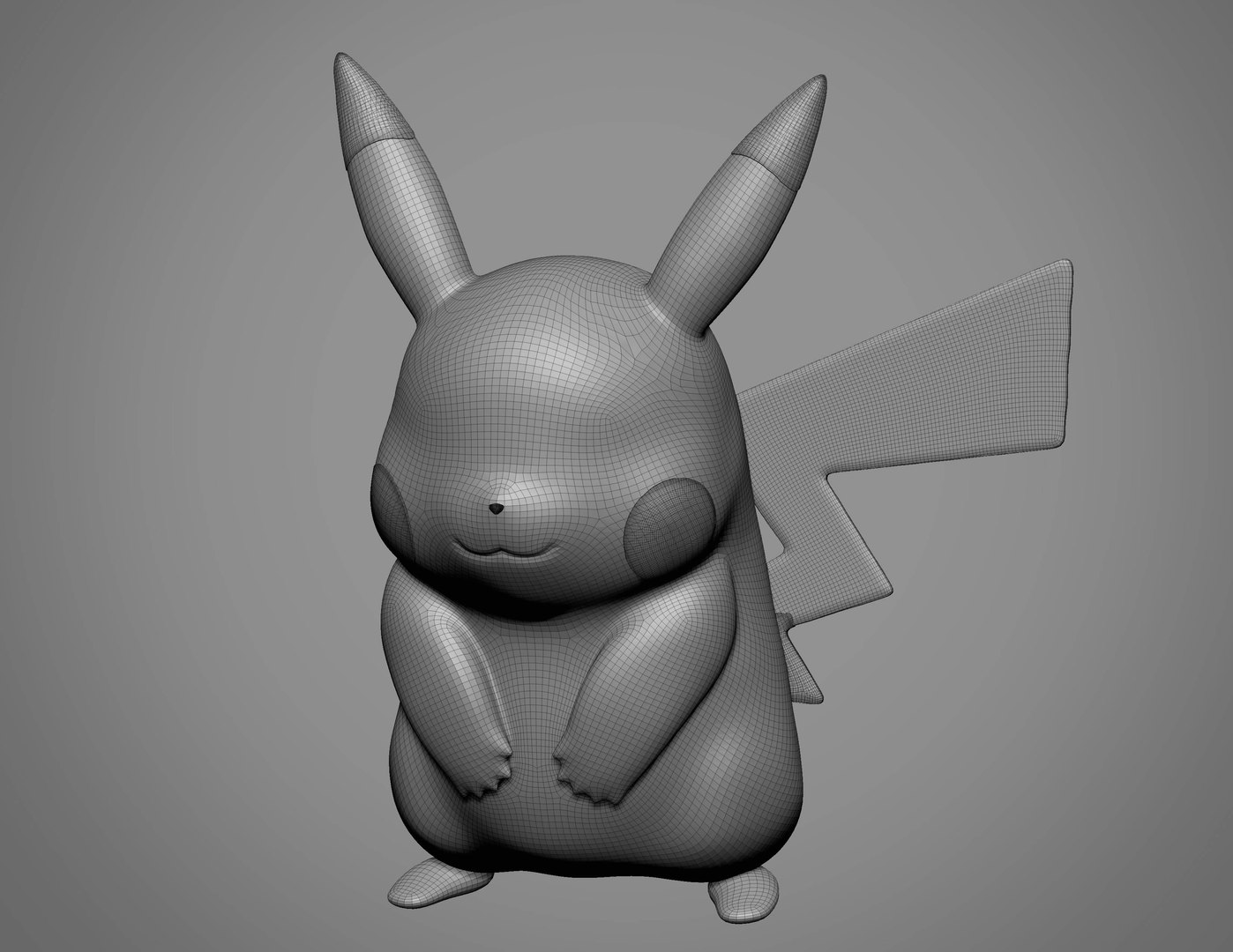 3d Pokemon Pikachu Model Turbosquid 1264841 