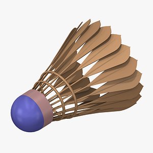 Badminton Shuttlecock 3D model
