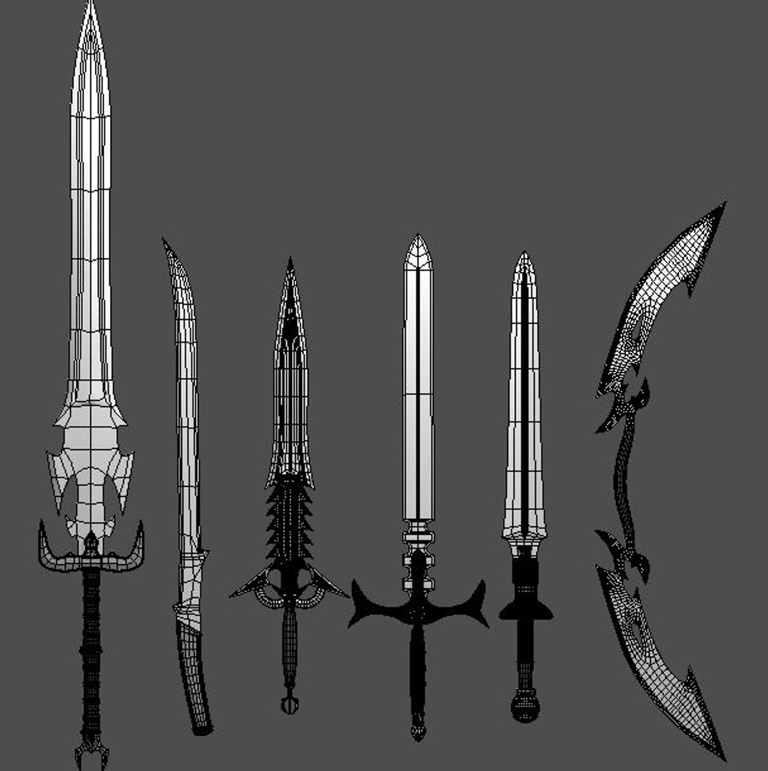 3d Swords