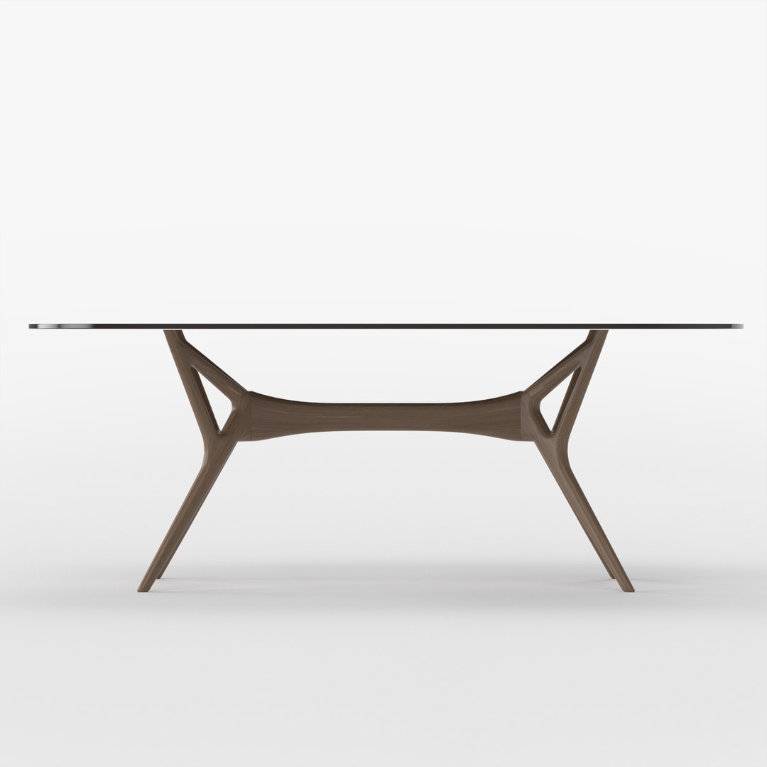 Dining Table 3d Obj